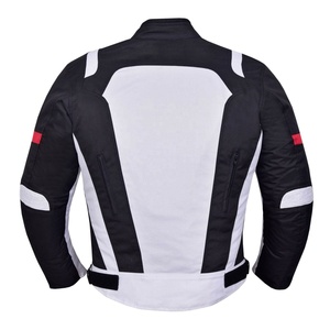 Veste de moto de course super rapide sur mesure vêtements de sport en textile imperméable avec protecteurs et doublure coupe-vent grande taille - Product Image 6