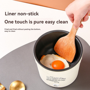 1.6L <strong>Mini</strong> Multifunctional Electric Pot 450W, 220V Non-Stick Instant Noodle &amp; Hot Pot For Single Person &amp; Student Dorm, OEM ODM - Product Image 3