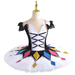 Tutu de danse professionnel <span class=keywords><strong>Coppelia</strong></span>, blanc, Paquita, pour les compétitions de ballet et les spectacles - Product Image 4