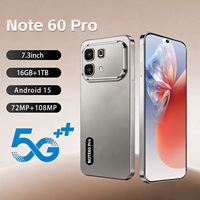 Teléfono Inteligente S26 Ultra 5G Note 60 Pro Mini, Edición Limitada Global con Reloj