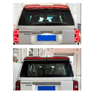 Alerón para el Prado LC250 2025, con luces direccionales secuenciales y diseño de escamas de dragón. - Product Image 4