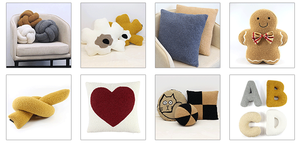 Wholesale Home Decor Soft Velvet <strong>Fluffy</strong> Pleated Sofa Throw Pillow Excellent Reputation Memory Woven Technique Decorative <strong>Cushion</strong> - Product Image 4