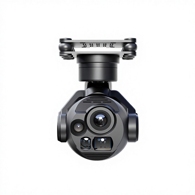 Skydroid C13 Three_Light Gimbal_Camera AI_Tracking 30X_Zoom 640 Thermal_Imaging 1KM Laser_Rangefinder for UAV Inspection Payload