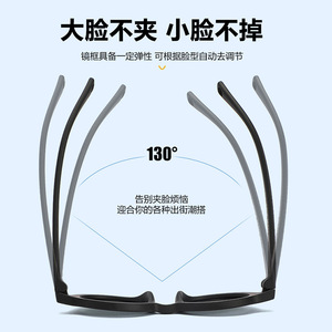 Baby Sunglasses <b>Round</b> <b>Frame</b> UV400 Polarized Lens Outdoor Use Children 0-3 Years Soft Rubber Rim - Product Image 3
