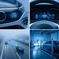 Rogers Radar Automotriz de Onda Milimétrica de Alta Frecuencia 77GHz, PCB Híbrido, Imagen 4D, ADAS, 8 Capas, Blind Via ENIG LEX-RADAR-77G8L