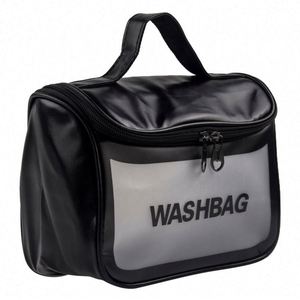 Bolsa de Maquillaje de Viaje Portátil de Gran Capacidad Personalizada, Bolsa de Aseo Transparente de PVC para Regalos Empresariales y Promocionales - Product Image 1