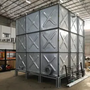 hot galvanized steel 50m3 1000m3 water tank for sale roof water tank