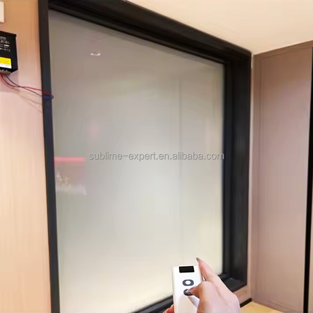 High Clear Transparency PDLC Smart Tint Switchable Glass Film Customized Privacy Window and Door PDLC Smart Film for Glass