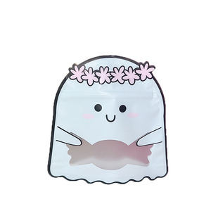 Sacchetti Regalo Richiudibili Personalizzati per Halloween, Confezioni per Caramelle e Tabacco, Sacchetti Sicuri per Alimenti <span class=keywords><strong>con</strong></span> <span class=keywords><strong>Chiusura</strong></span> per Bambini - Product Image 5