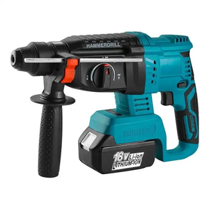 Hand <strong>Wrench</strong> and Tool <strong>Box</strong> Hammers Included Hardware Electrical Power Combo Kit Cordless Drill Machine <strong>Set</strong> - Product Image 2