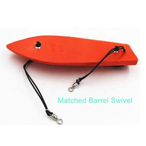 Tabla de buceo de pesca de alta calidad, tabla de buceo estilo <span class=keywords><strong>Yo</strong></span>-<span class=keywords><strong>zuri</strong></span> con señuelo de pesca de curricán tipo K giratorio, aparejos de pesca de agua salada - Product Image 2