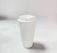 Taza de Viaje Reutilizable a Prueba de Fugas, Colorida, de 16 oz, Aislada, de PP, para Café, en Varios Colores, con Logotipo Personalizado, para Oficina, Hogar, Viajes Diarios, Campamento