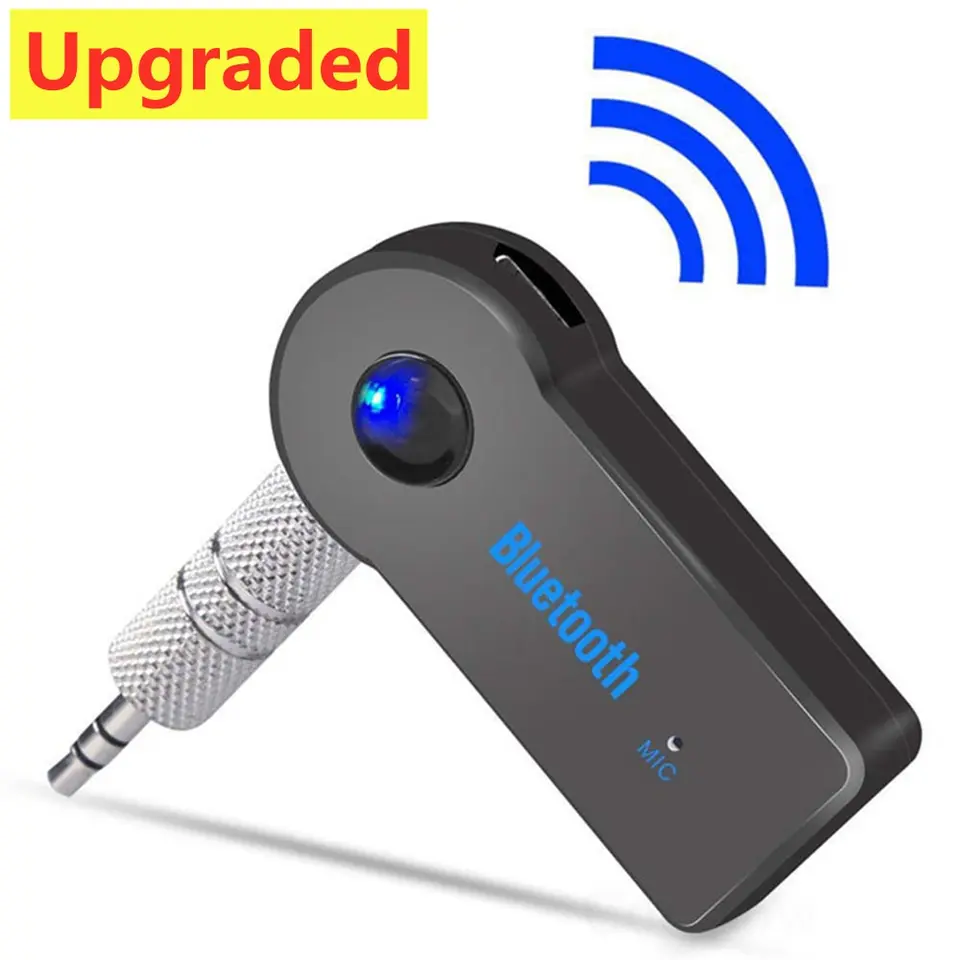 Aux автомобильный Bluetooth-5,0 приемник 3,5 мм 3,5 Aux Jack стерео музыкальный аудио автомобильный передатчик усилитель динамик беспроводной адаптер с микрофоном