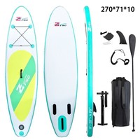 Vente directe du fabricant FH ZKTY Planche de surf et planche à pagaie en PVC écologiques et portables, personnalisables