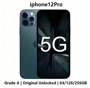 Teléfono Móvil iPhone <span class=keywords><strong>12</strong></span> <span class=keywords><strong>Pro</strong></span> Usado Original de <span class=keywords><strong>Apple</strong></span>, Desbloqueado, Red 5G, 128GB/<span class=keywords><strong>256GB</strong></span>, Completamente Probado, Venta al Por Mayor - Product Image 1