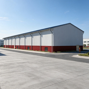 Almacén Logístico Industrial de Estructura de Acero Modular Resistente a la Corrosión, Depósito de Mercancías Prefabricado de Alta Capacidad - Product Image 1