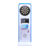 Machine de jeu de fléchettes électronique numérique à monnayeur, en métal, avec interface en anglais, pour salle d'arcade sportive, vente directe usine, économique