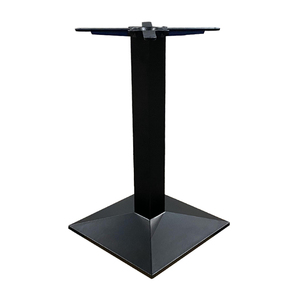Pieds de <span class=keywords><strong>table</strong></span> carrés inclinés en <span class=keywords><strong>fonte</strong></span> Support robuste pour meubles commerciaux à domicile - Product Image 2