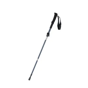 Hiking Lightweight Straight Grip Handle 135cm Trekking Walking Pole with Tungsten Tip