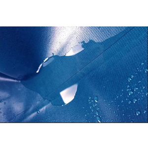 Bâche en PVC imperméable résistante, bleue, douce et facile à plier, avec œillets, 14 tailles - Product Image 2