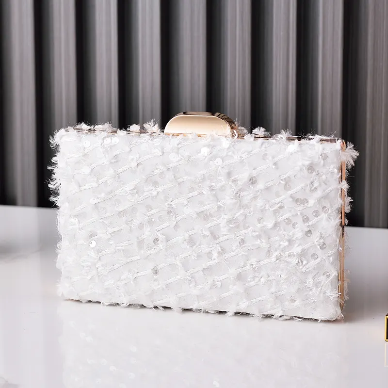 Mode Koreaanse Stijl Glitter Handtassen Voor Vrouwen Luxe Bruiloft Bruid Partij Clutch