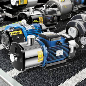 Bomba Centrífuga Multietapa Horizontal <span class=keywords><strong>CHM</strong></span> con Función Antiobstrucción, Motor de CA de 380 V para Bomba de Aire Acondicionado de Edificios Comerciales - Product Image 5