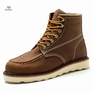 <span class=keywords><strong>Botas</strong></span> de Seguridad con Puntera de Acero Goodyear Welt, Populares, Impermeables, Ligeras y Cómodas, de Media Caña, <span class=keywords><strong>para</strong></span> <span class=keywords><strong>Hombre</strong></span>, <span class=keywords><strong>Botas</strong></span> de Trabajo Unisex - Product Image 2