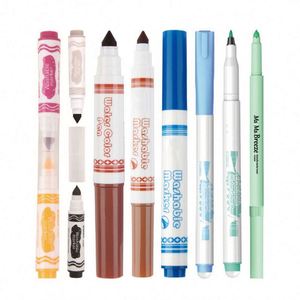 Ensemble de stylos marqueurs permanents lavables à pointe fine pour peinture sur tissu, parfaits pour la peinture et l'écriture, avec logo personnalisé - Product Image 1