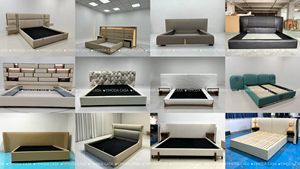 أثاث غرفة معيشة فاخر بتصميم إيطالي مقطعي 1 + 2 + 3 أريكة سوداء رمادية الشكل L - Product Image 6