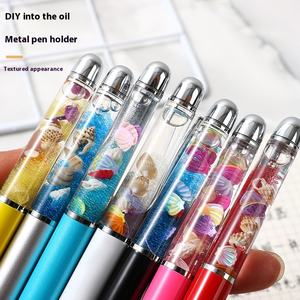 ใหม่ปากกา PVC 3D น้ำมันปากกาโลโก้แบบกำหนดเองสำหรับโปรโมชั่นปากกากลิตเตอร์แบบลอย - Product Image 3