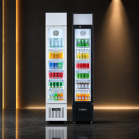 Refroidisseur d'air à refroidissement rapide et économe en énergie, portes en acier inoxydable pour cuisine commerciale, blanc, faible bruit, sans givre, contrôle numérique