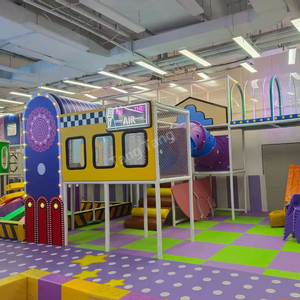 Area Giochi Morbida Personalizzata per Bambini, Trampolino Commerciale e Piscina di Palline per Parchi di Divertimento Familiari - Product Image 1