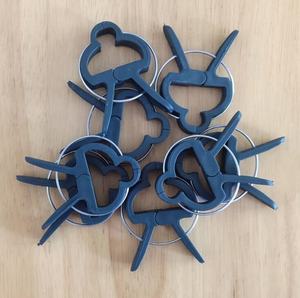 Clips de support réutilisables pour plantes de jardin, 2 tailles réglables pour soutenir les tiges de fleurs, de vigne, de légumes, de tomates grimpantes - Product Image 6