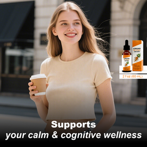 アシュワガンダ根エキス液滴 - 神経と認知機能をサポートする栄養補助食品 |   2液量オンス（60ml） |   OEM/ODM - Product Image 6