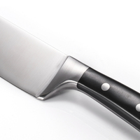Vente flash Ensemble de couteaux de cuisine en acier inoxydable 3Cr13 6 pièces avec manche en ABS et porte-couteaux