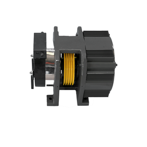 Motore di sollevamento elettrico della macchina di trazione Gearless per ascensore - Product Image 5