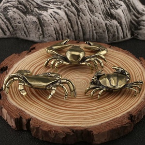 Metal Crafts <strong>Crab</strong> Statue <strong>Ornaments</strong> Accept Custom Design Brass <strong>Crab</strong> Toys. - Product Image 5