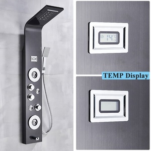 <span class=keywords><strong>Panel</strong></span> <span class=keywords><strong>de</strong></span> <span class=keywords><strong>Ducha</strong></span> LED con Grifo <span class=keywords><strong>de</strong></span> Cascada y Lluvia, Sistema <span class=keywords><strong>de</strong></span> <span class=keywords><strong>Ducha</strong></span> Empotrado en la Pared con Jets <span class=keywords><strong>de</strong></span> Masaje Spa, Cabezal <span class=keywords><strong>de</strong></span> <span class=keywords><strong>Ducha</strong></span> y <span class=keywords><strong>Ducha</strong></span> <span class=keywords><strong>de</strong></span> Mano - Product Image 6