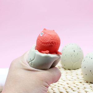 Popular Mixed Pack Dinosaur Egg <b>Squishy</b> Toy Instant Stress Relief for All Ages for Busy Days Made of Rubber - Product Image 3