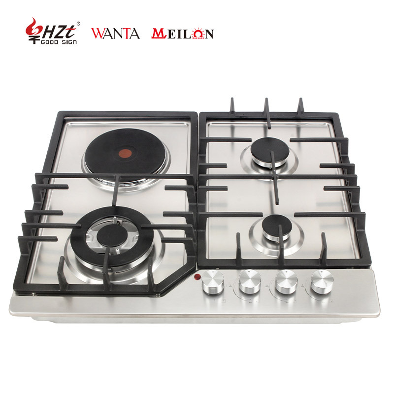 Euro Style Kitchen Stainless Gas Hob