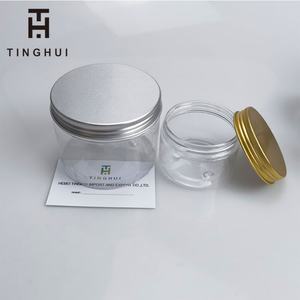 Offre Spéciale – Pots transparents 30g 50g 80g 100g 120g 200g 250g 300g 500g – Contenants cosmétiques en plastique PET pour gommage corporel avec couvercles dorés - Product Image 4