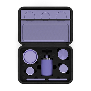 Set per Fumatori VA di Alta Qualità, Kit in Alluminio Stile Moderno, Vari Tipi Personalizzati, Kit per Fumatori Viola per Tabaccherie - Product Image 1