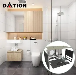 Unité modulaire d'usine Dosettes de salle de bain préfabriquées Cabine préfabriquée complète Camping Caravane prête à installer Salle de bain préfabriquée