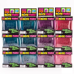 Jouets sensoriels anti-stress en forme de cube de glace, jouets à presser en forme carrée, jouets sensoriels à presser, jouets sensoriels à fidget - Product Image 5