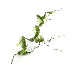 Uland artificial fabric tree vine and moss hanging plants dry branch scene layout occasion