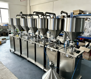 Offre Spéciale : Machine de remplissage semi-automatique verticale à aspiration pneumatique en acier inoxydable pour liquides, pâtes et crèmes - Product Image 3