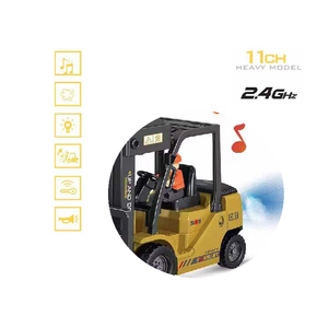 รถ<span class=keywords><strong>ยก</strong></span>ของเล่นบังคับวิทยุ 1:24 <span class=keywords><strong>2</strong></span>.4G 11CH พร้อมไฟ เสียงเพลง และสเปรย์พ่นละอองน้ำ สำหรับเด็ก - Product Image 3