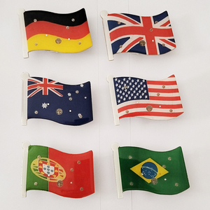 Bandiera in PVC LED a forma di spillo Multi-paese bandiere nazionali-noi Arabia saudita UK a forma di cuore per Ramadan <span class=keywords><strong>regali</strong></span> di <span class=keywords><strong>laurea</strong></span> - Product Image 1