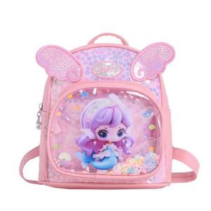 Nouveau sac à dos pailleté petite princesse maternelle bébé sac à dos Version coréenne dessin animé léger <span class=keywords><strong>cartable</strong></span> pour enfants - Product Image 1