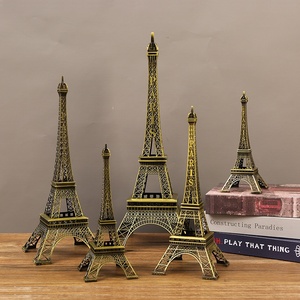 Ornement décoratif de bureau haut de gamme Tour Eiffel de <span class=keywords><strong>Paris</strong></span> pour salon, meuble à vin et meuble TV, souvenir de voyage - Product Image 3